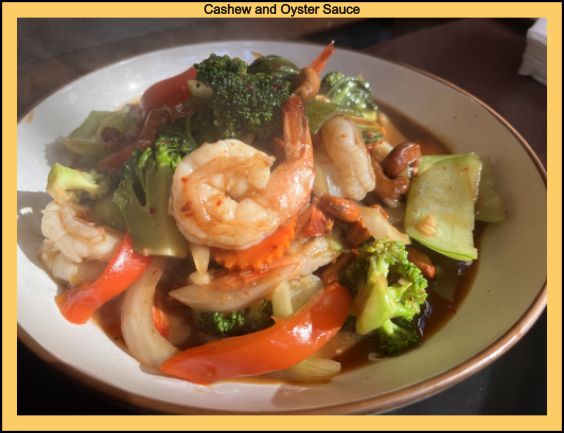 Cashew in Oyster Sauce Chicken